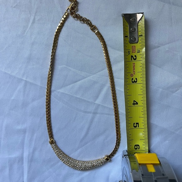 Vintage Christian Dior Rhinestone Necklace - Picture 8 of 8